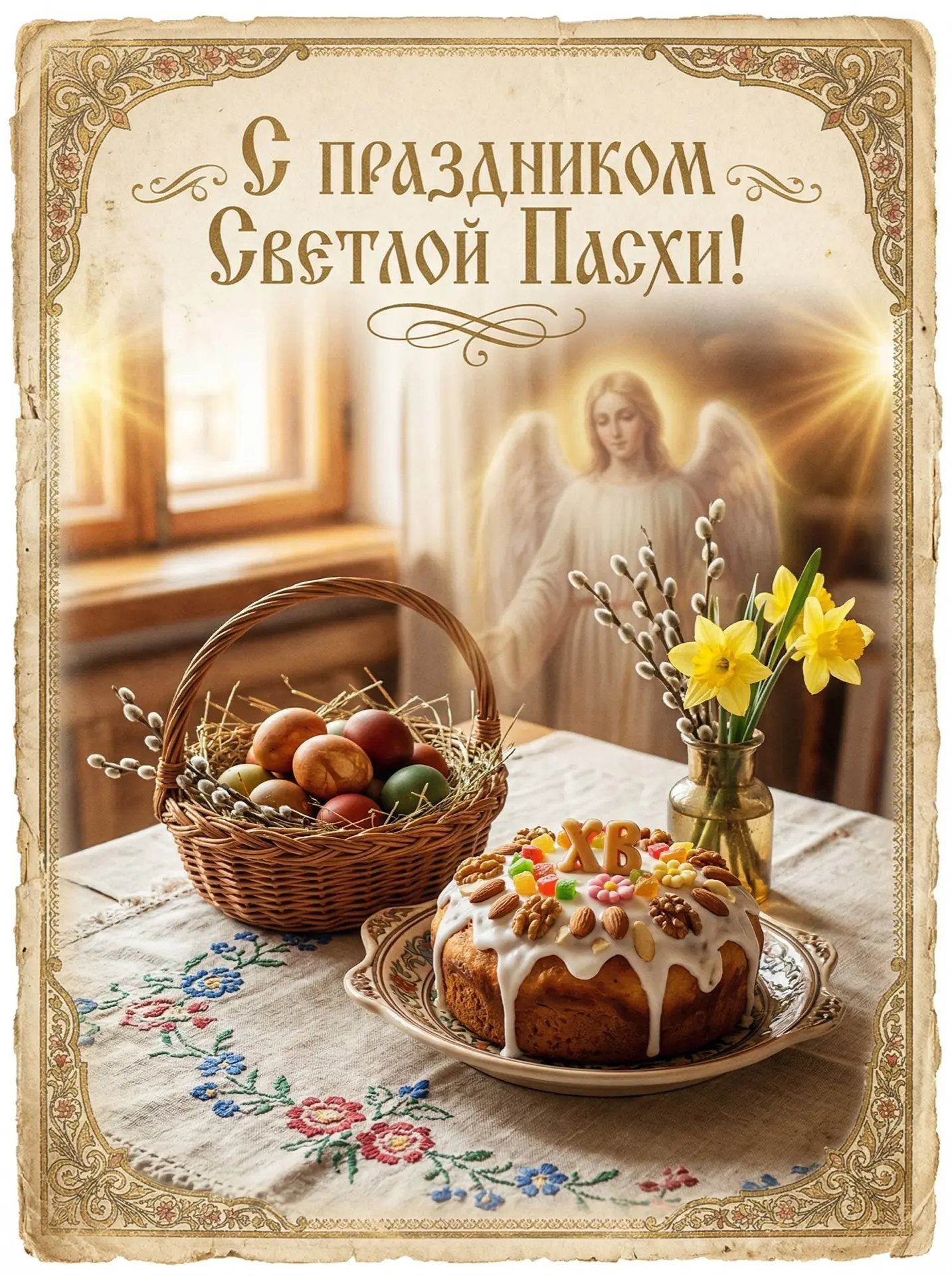 ❤️🙏Дорогие друзья, поздравляем Вас с праздником Светлой Пасхи!🙏❤️