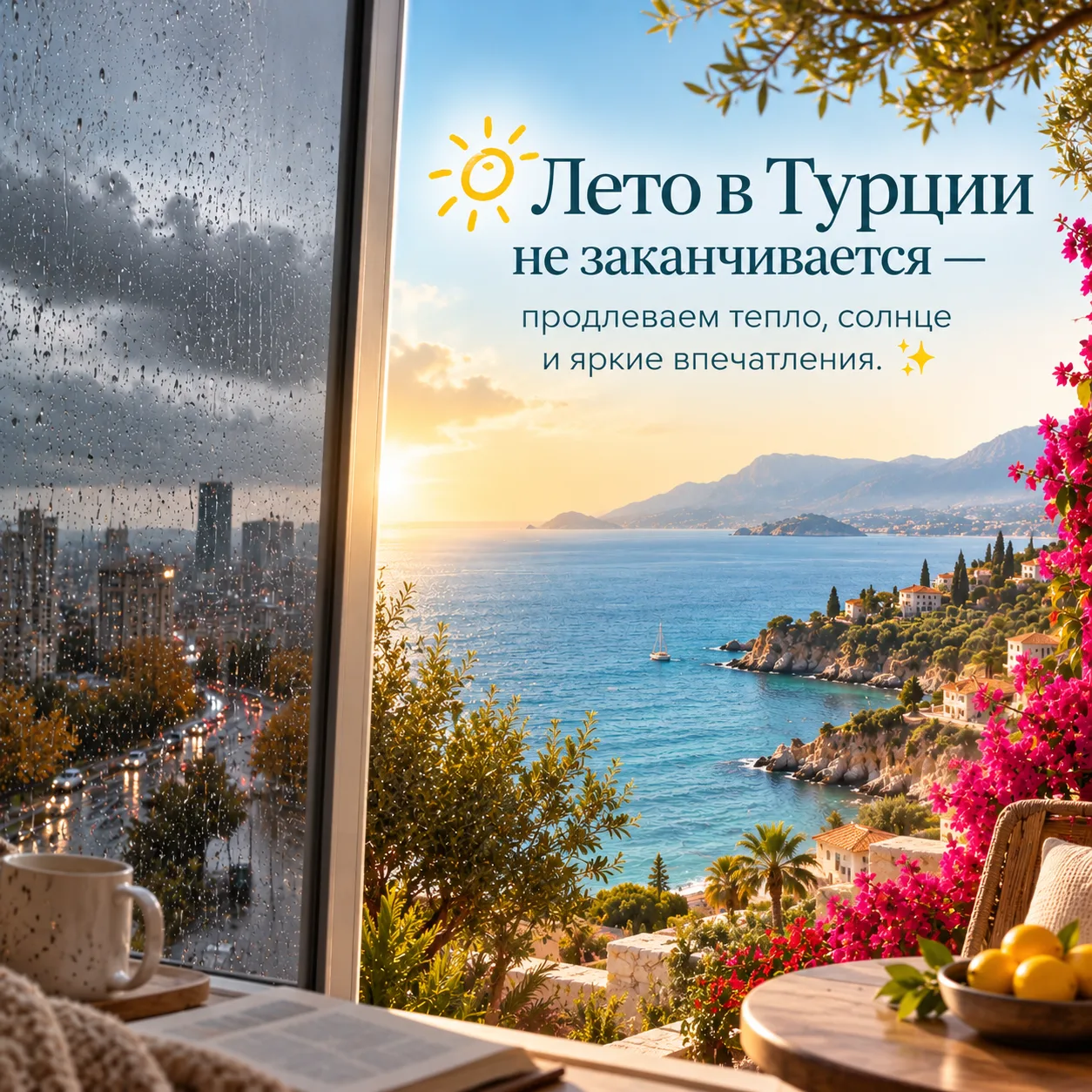 Улетаем из дождей!