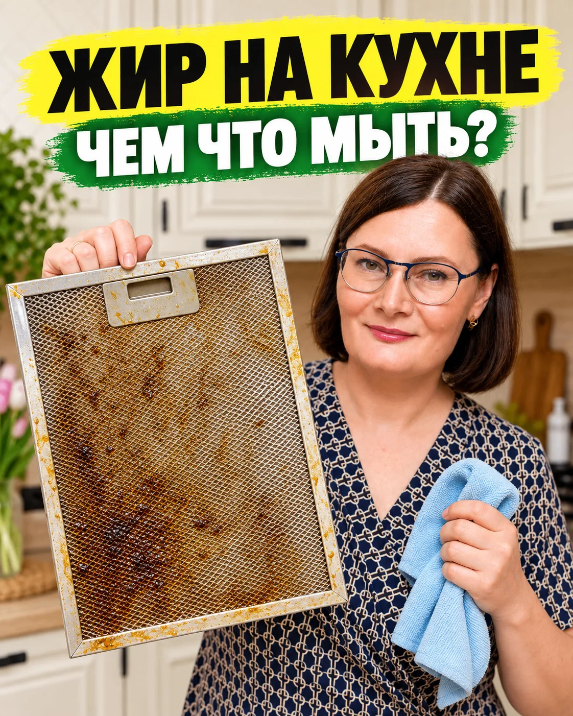 Девочки, вы выбрали эту тему при голосовании ✅— жир в духовке и на вытяжке.