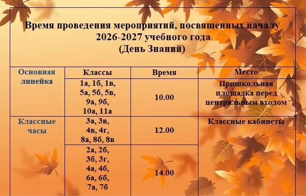 Дорогие друзья! 1 сентября 2026 года мы открываем двери школы не просто как учебное зав...