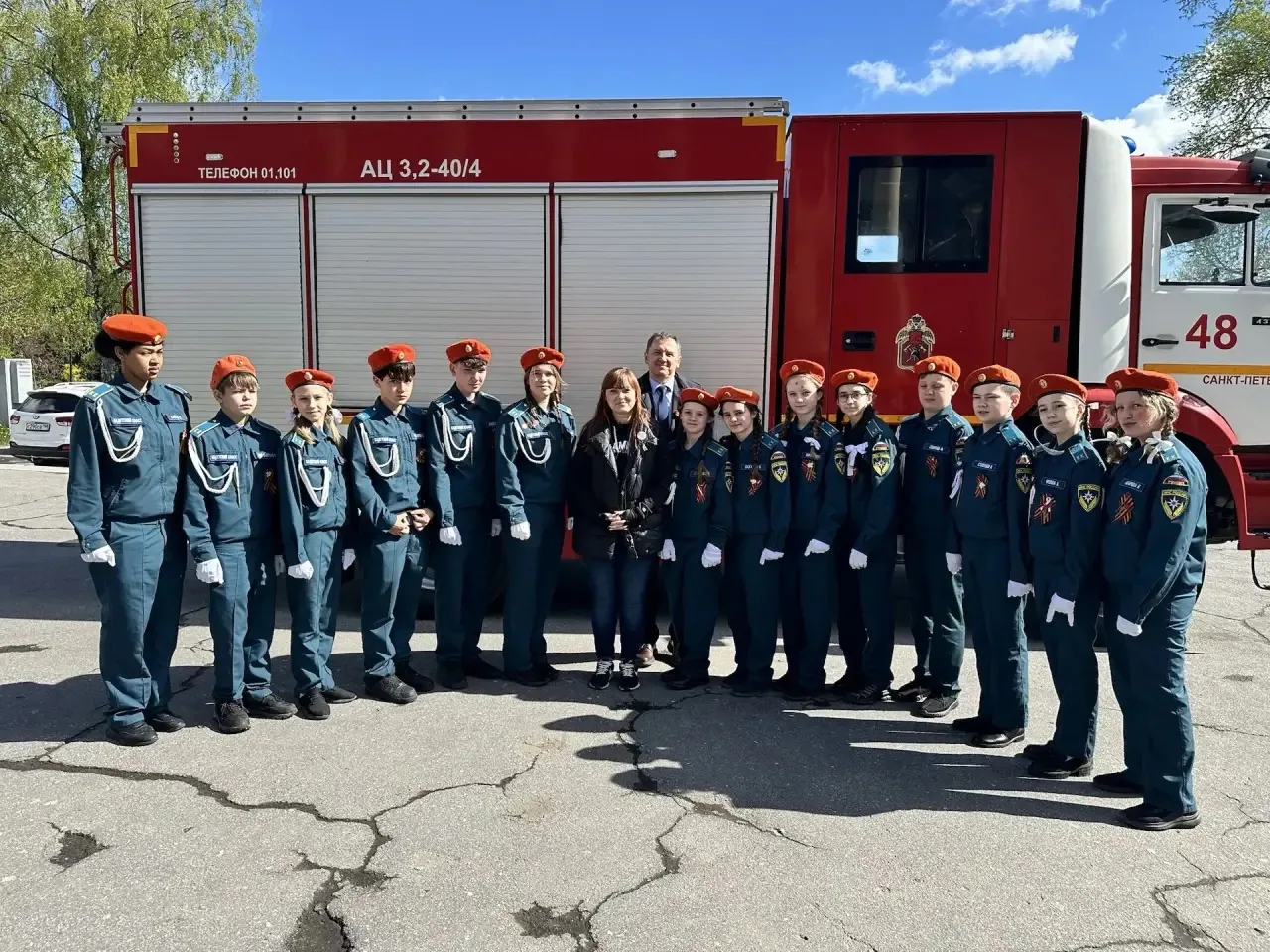 Майский Слет Дружин Юных Пожарных👨‍🚒  Традиционно в мае проводятся состязания среди команд ДЮП образ
