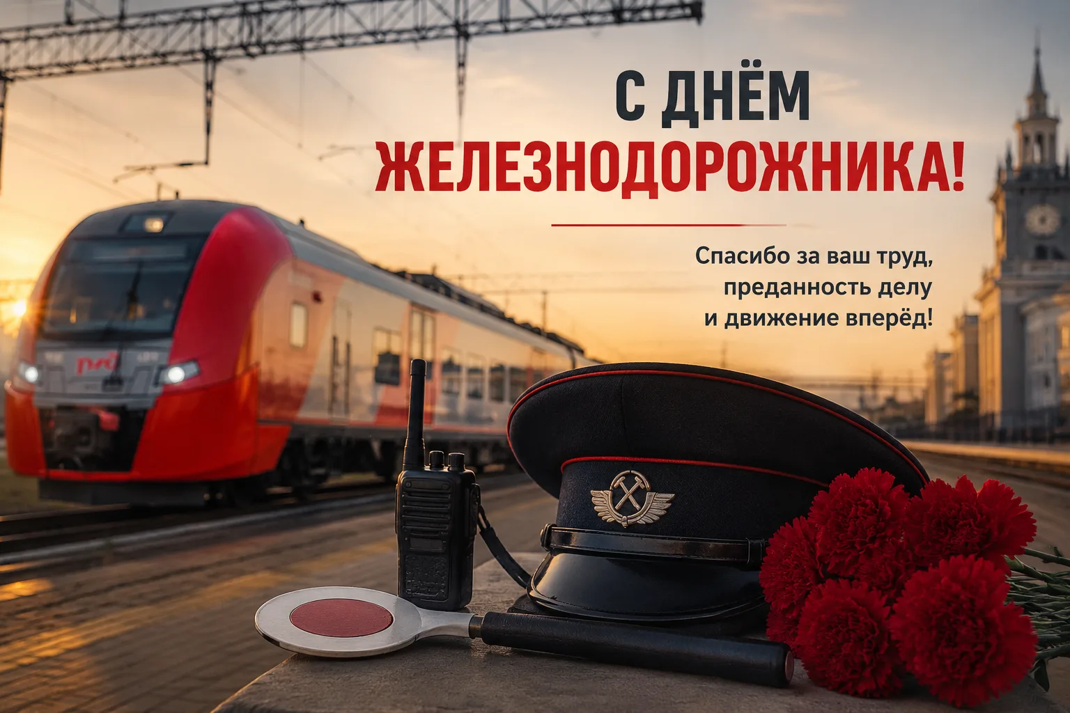 🚆 С Днём железнодорожника! ❤️

 Сегодня мы поздравляем всех, кто связал свою жизнь с железной дорог