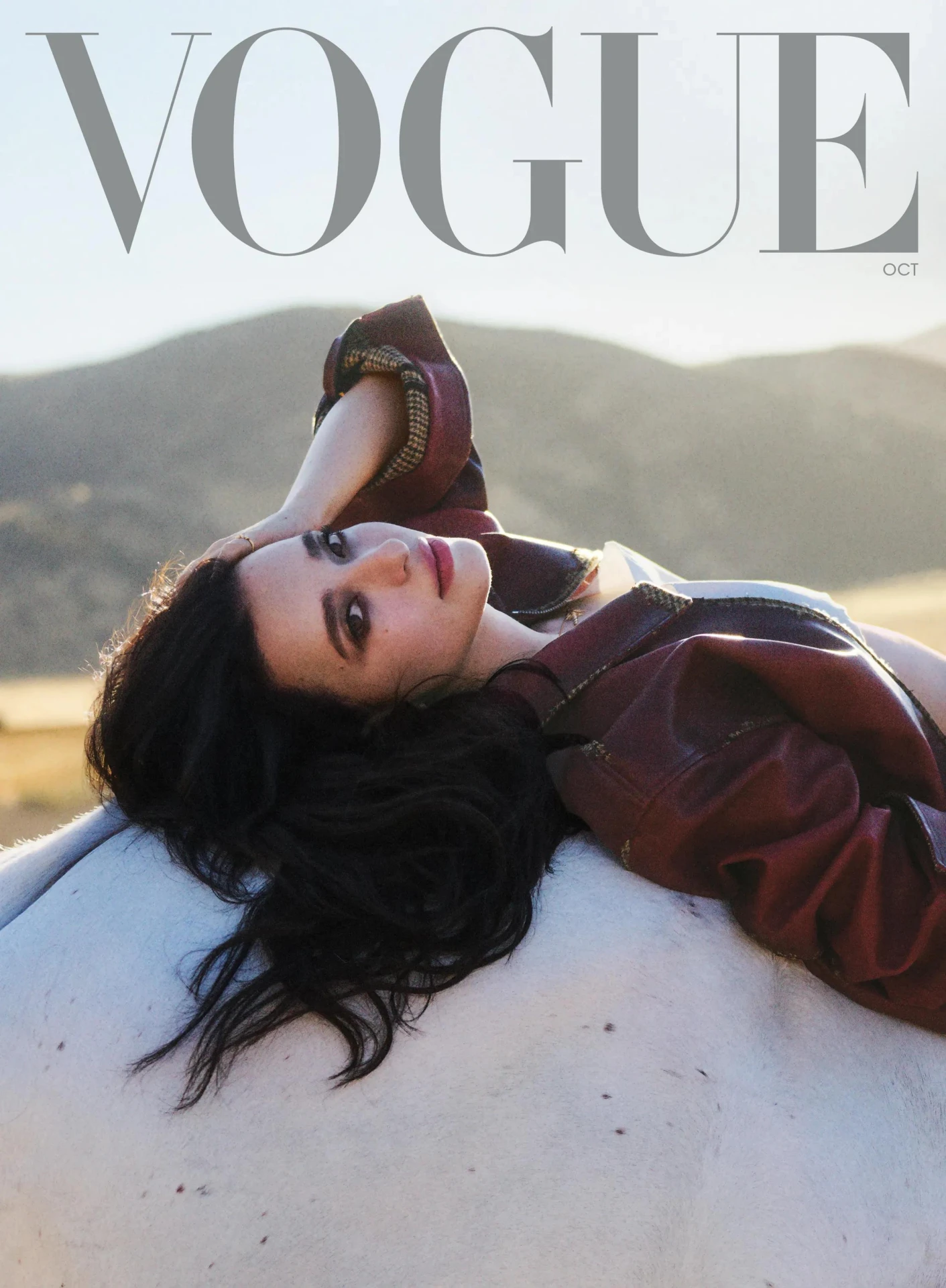 Майки Мэдисон в октябрьском Vogue, фото Дрю Викерса.