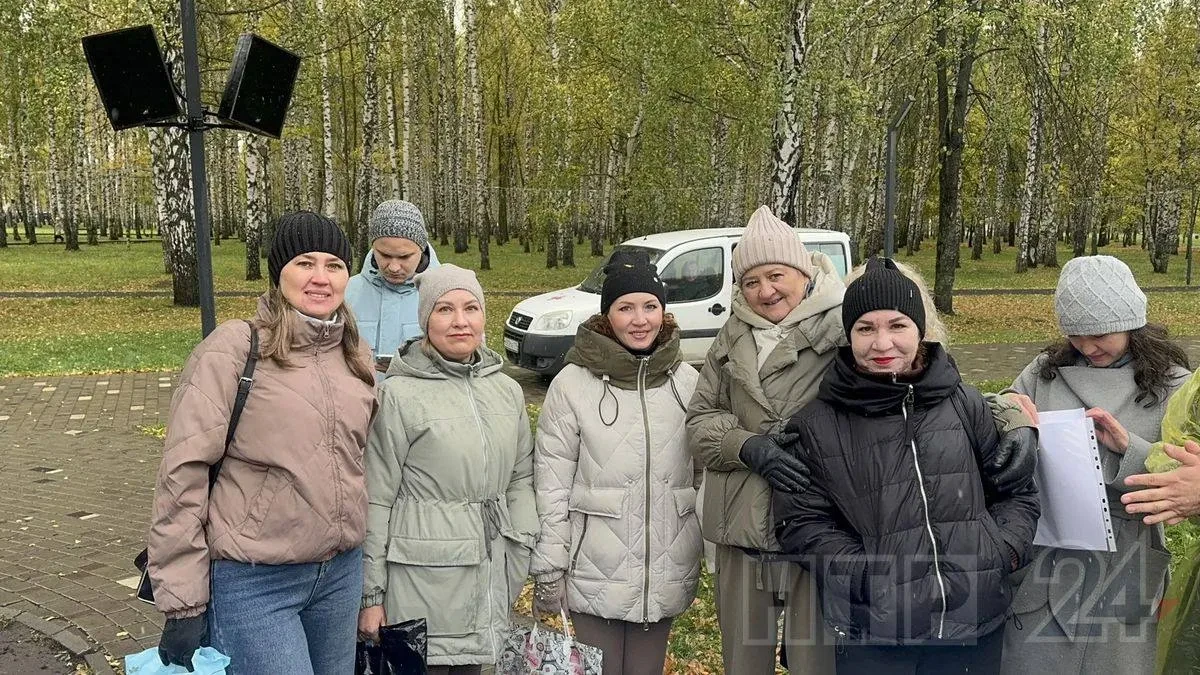 Жители прошли 10 тысяч шагов в парке «СемьЯ»