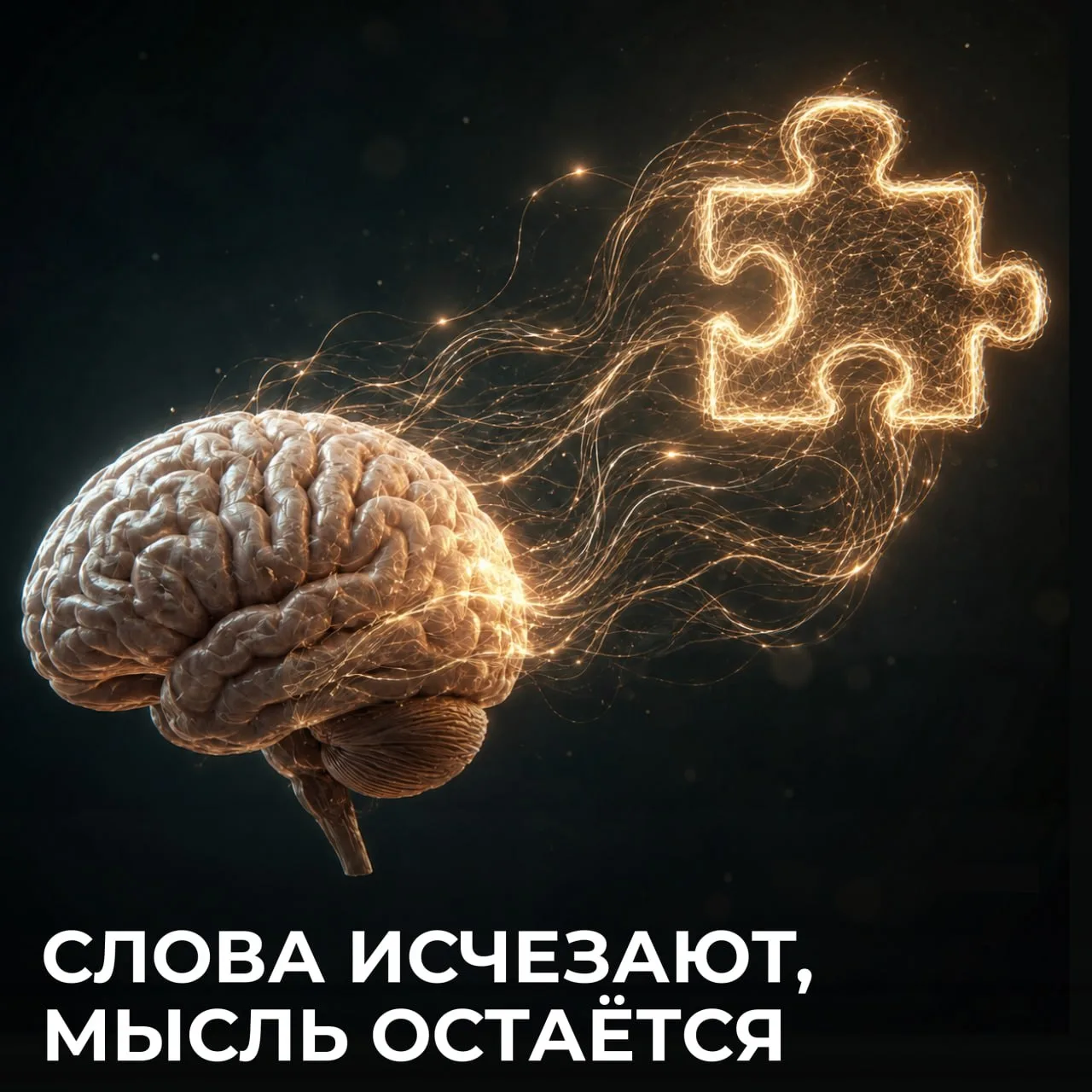 Когда слова исчезают, мысль остаётся

Язык облекает мысль в слова, но не создаёт логику. Учёные Масс