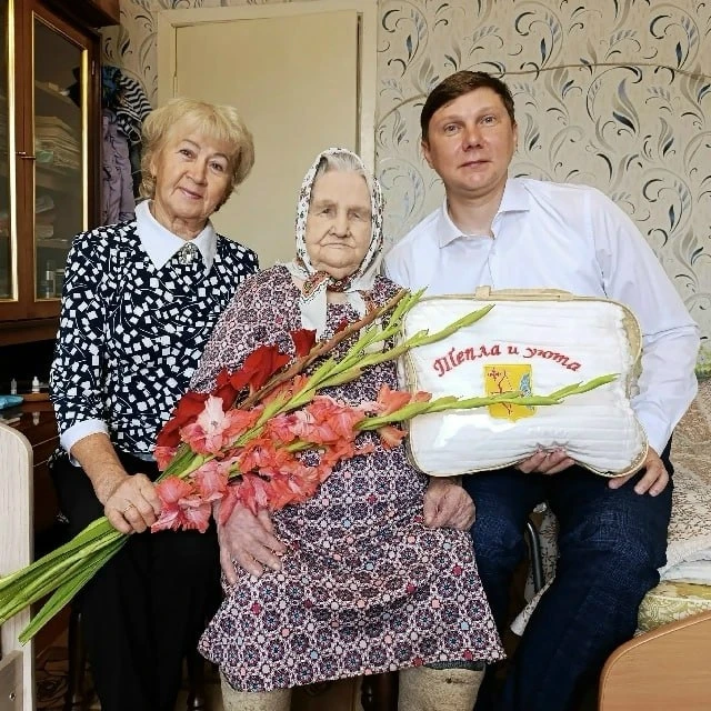 100-летний юбилей отметила Ульяна Игнатьевна Мергасова из Подосиновского района