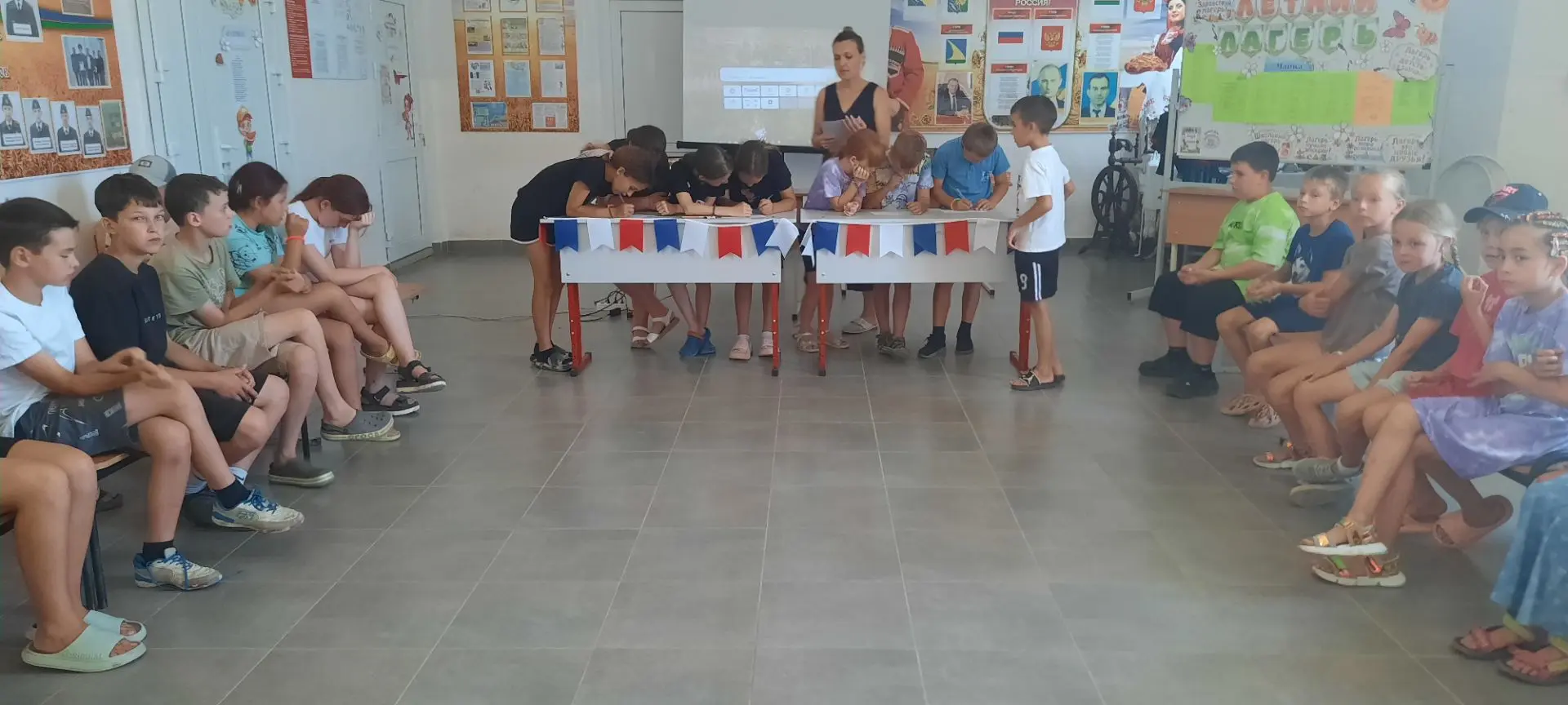 📢День знаний и культуры в нашем летнем пришкольном лагере!

🔊Сегодня в нашем лагере прошел удивите
