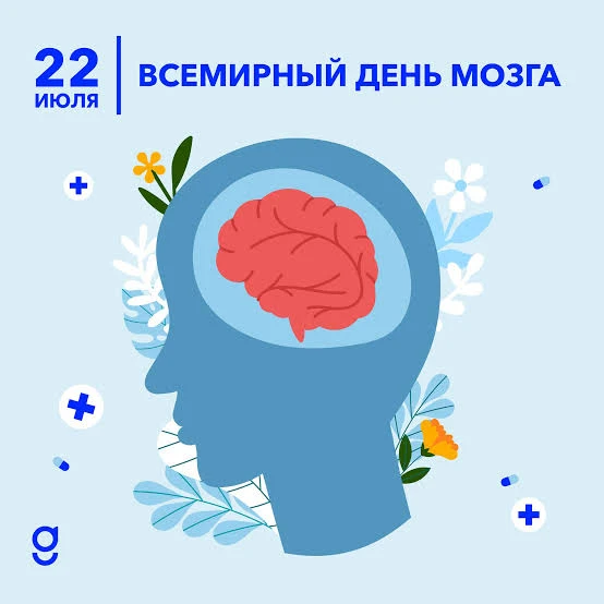 22 июля – Всемирный день мозга! Этот день, учрежденный в 2014 году Всемирной федерацией неврологии, 