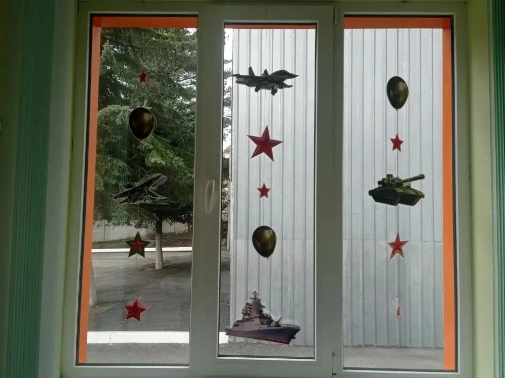 Акция " Окна Победы" в нашем детском саду