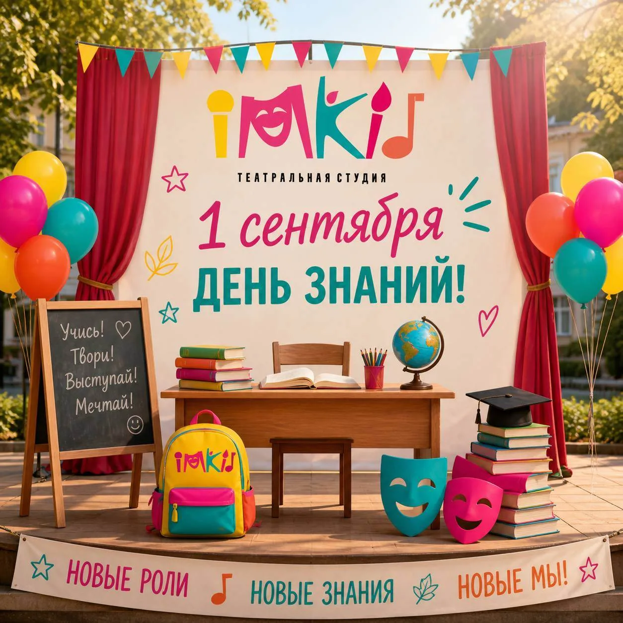 УЧИТЬСЯ БЫТЬ АРТИСТАМИ