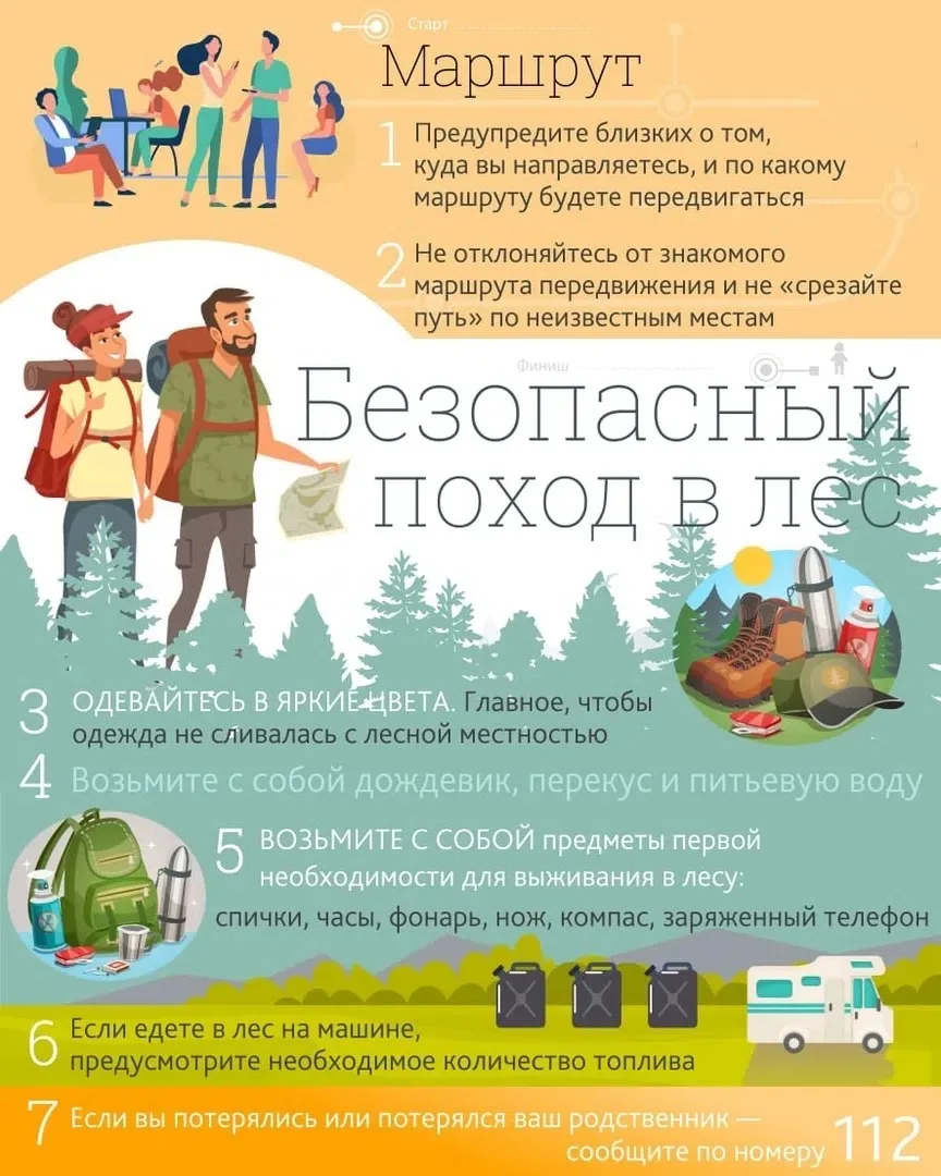 🌲Соблюдай правила безопасности!

Будь внимателен и осторожен!

☎️ Номера телефонов экстренных служб