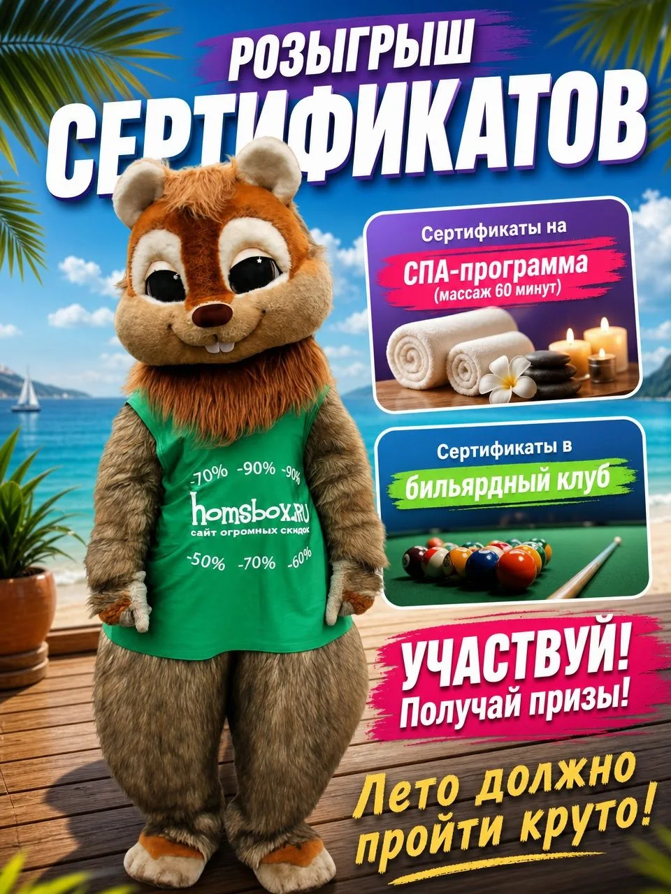 🎉 РОЗЫГРЫШ СЕРТИФИКАТОВ — ТВОЙ ШАНС! 🎉