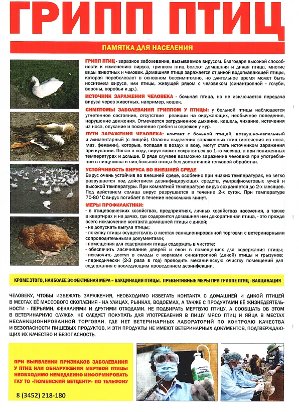 ПАМЯТКА ДЛЯ НАСЕЛЕНИЯ
