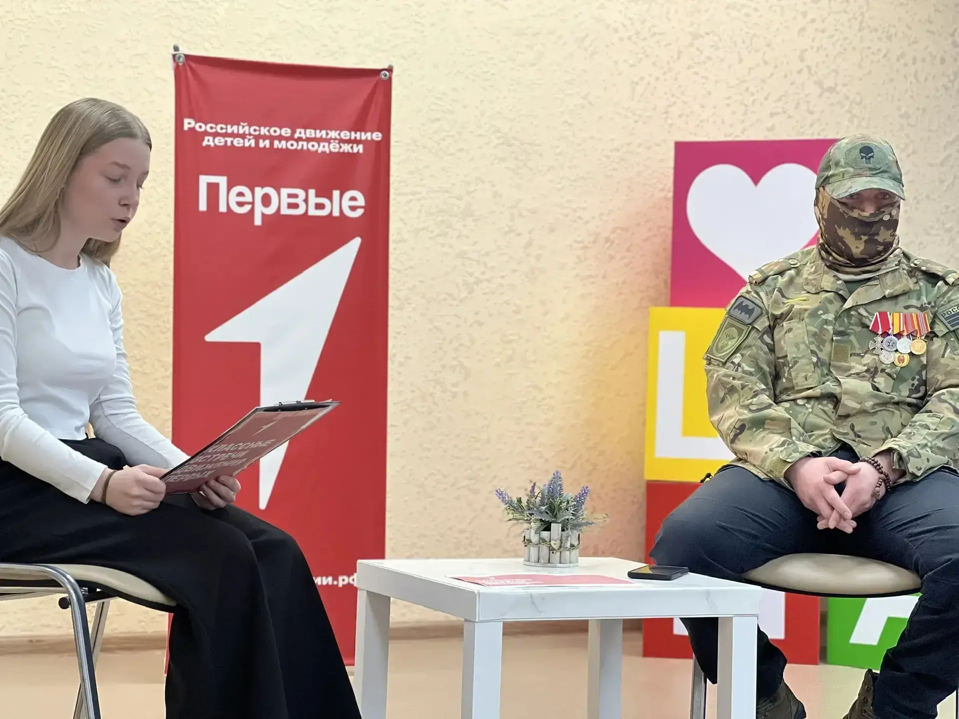 Герои среди нас: Классная встреча с участником СВО  В нашей школе прошла по-настоящему патриотическа