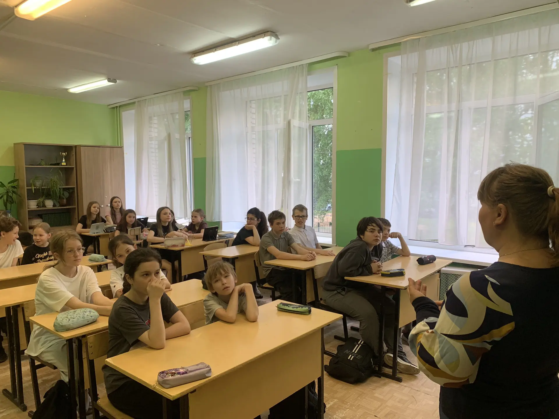 ✨ЧИСТОТА — ЗАЛОГ ЗДОРОВЬЯ!✨ Сегодня с учащимися 5В класса (кл. руководитель Шелгачева Ю.В.) прошла в