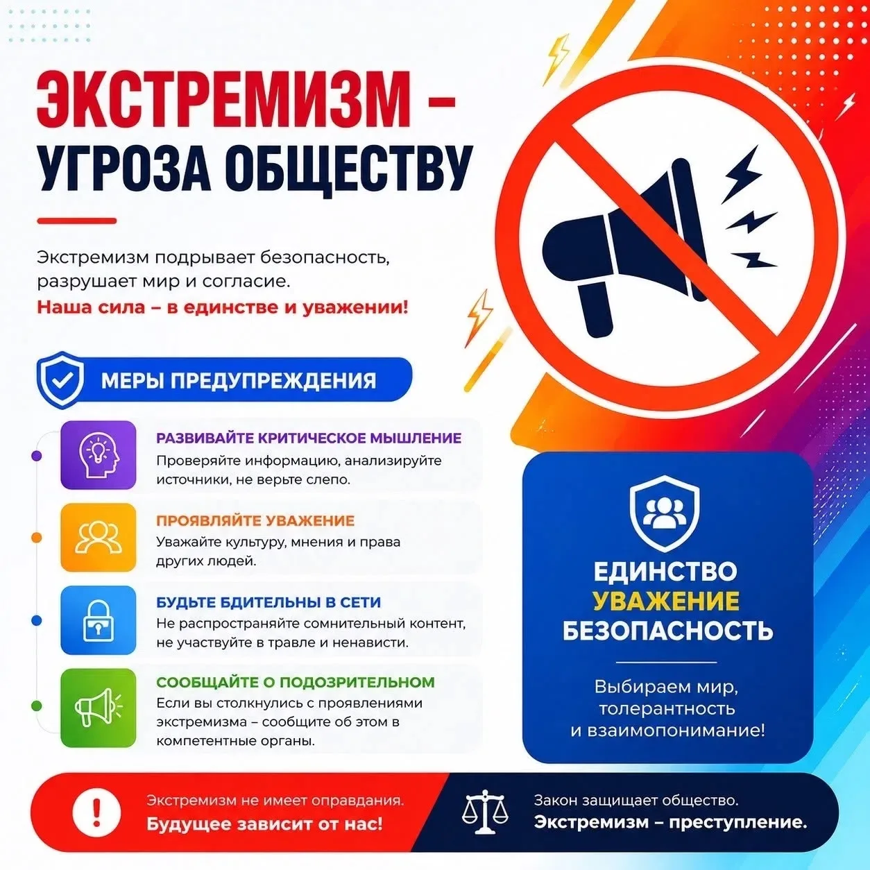 👮‍♂️Полиция напоминает: бдительность каждого — основа общей безопасности