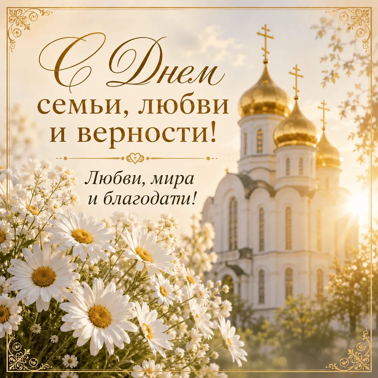 🇷🇺 С Днём семьи, любви и верности!