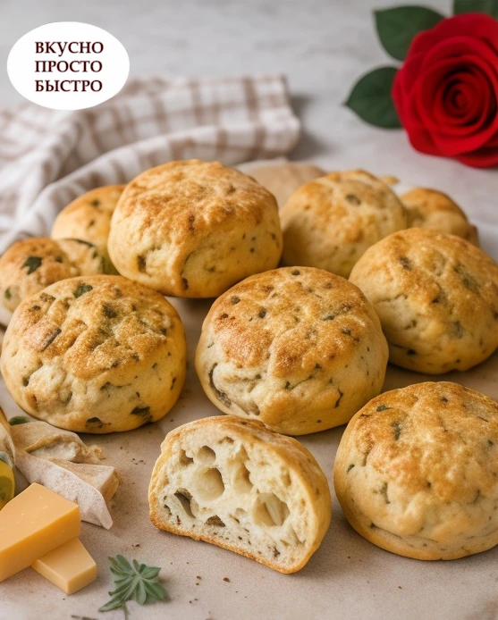 🧀 ДОМАШНИЕ СЫРНЫЕ СКОНЫ 🧀