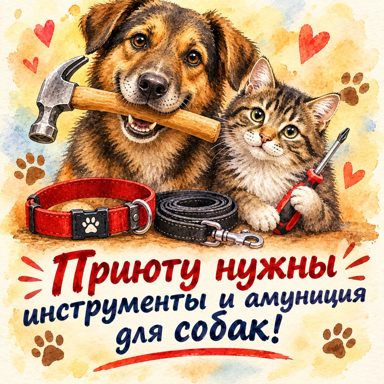 ⚠ ПРИЮТУ НУЖНА АМУНИЦИЯ, ИНВЕНТАРЬ И ИНСТРУМЕНТЫ!