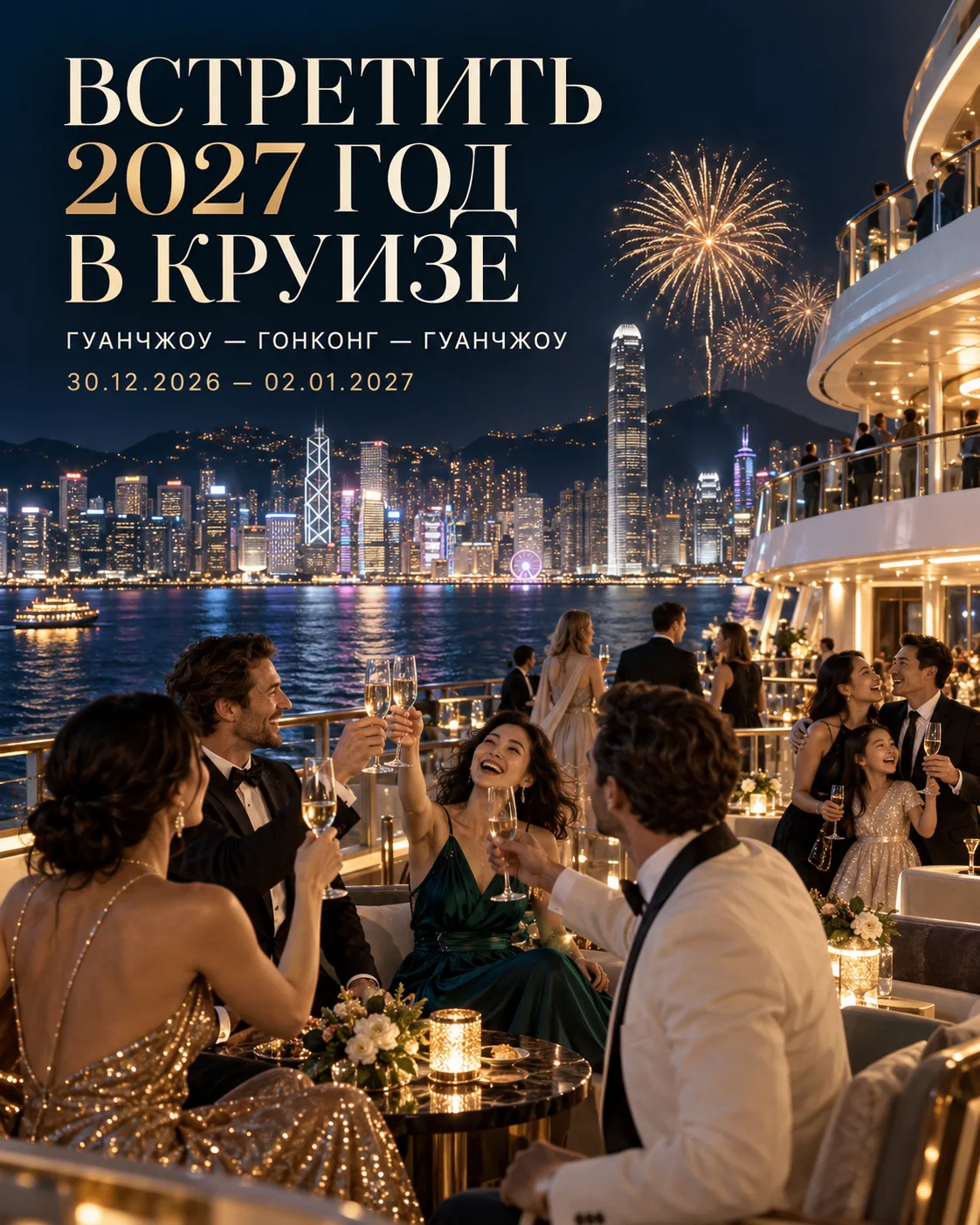 🎆 НАЧАТЬ 2027 ГОД В КРУИЗЕ — КАК ВАМ ТАКАЯ ИДЕЯ? 🛳️✨