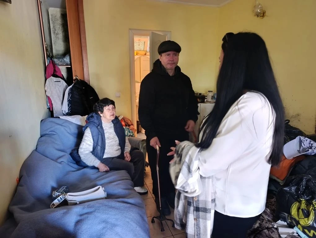 Забота и контроль: специалисты соцзащиты проверили жителей ПВР в Железном Порту