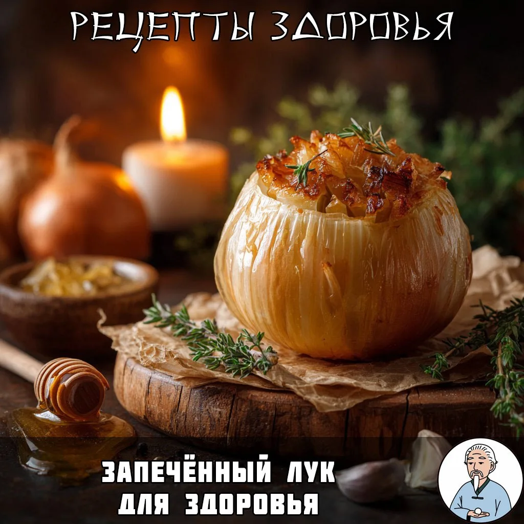 Запечённый лук — простое средство для здоровья  Запечённый лук — не только вкусный ингредиент, но и 