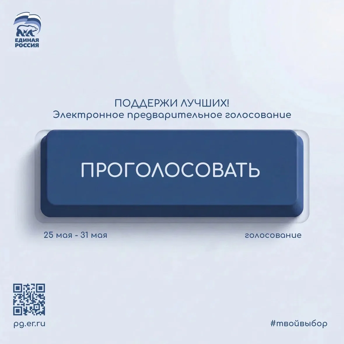 Выбор сделан! Отдал свой голос за выбранных кандидатов, которые участвуют в предварител...