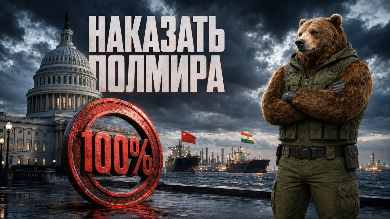 💰 Вашингтон собрался наказывать полмира за торговлю с Россией

Сенат США 86 голосами против 12 прод