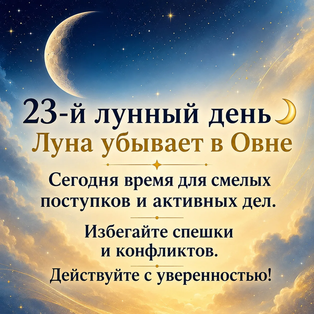 Доброе утро! 🌞 Сегодня понедельник, 8 июня 2026 года, и у нас 23-й лунный день. Луна убывает и нахо