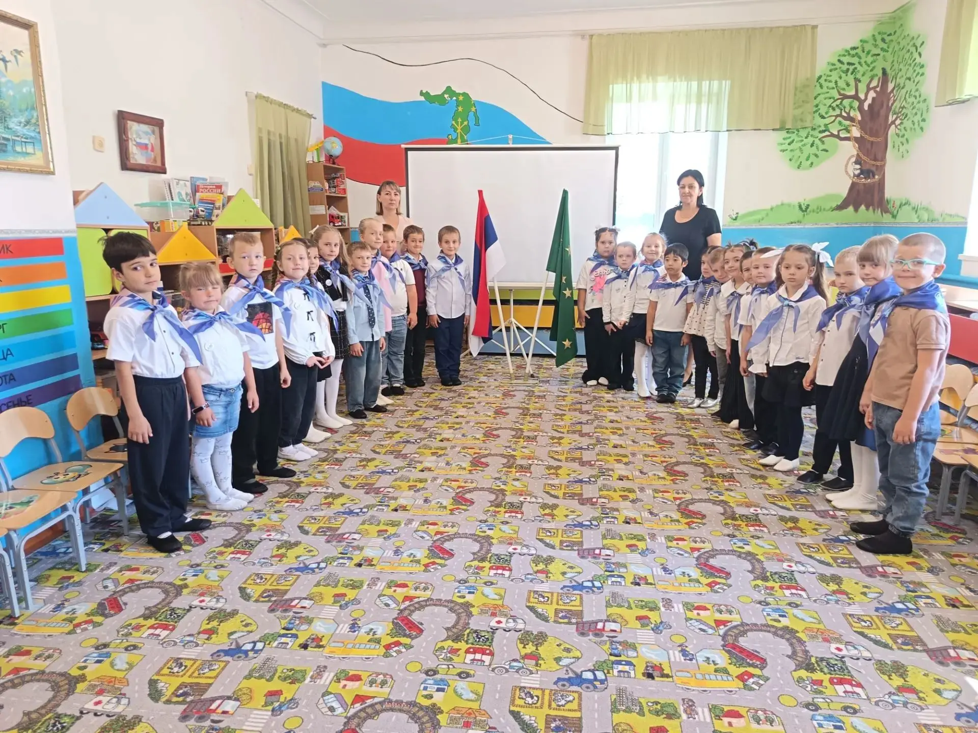 🎉Сегодня в „Дэхэбыне“ состоялось торжественное посвящение в "Орлята-дошколята"! 🎉