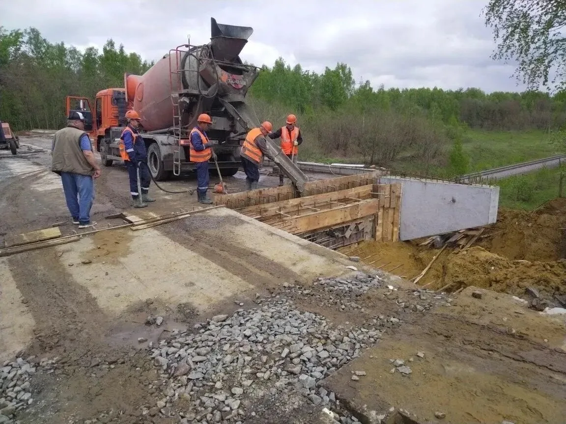 🚜 В Железногорском районе начался капитальный ремонт путепровода через железную дорогу у поселка Пас