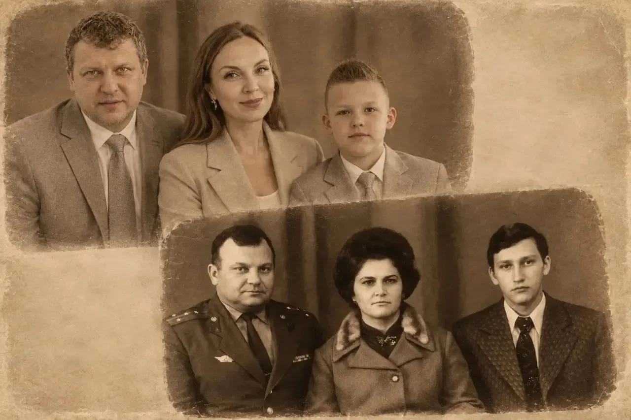 Связь поколений через 54 года.