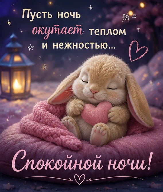 Доброй ночи, дорогие 🌙