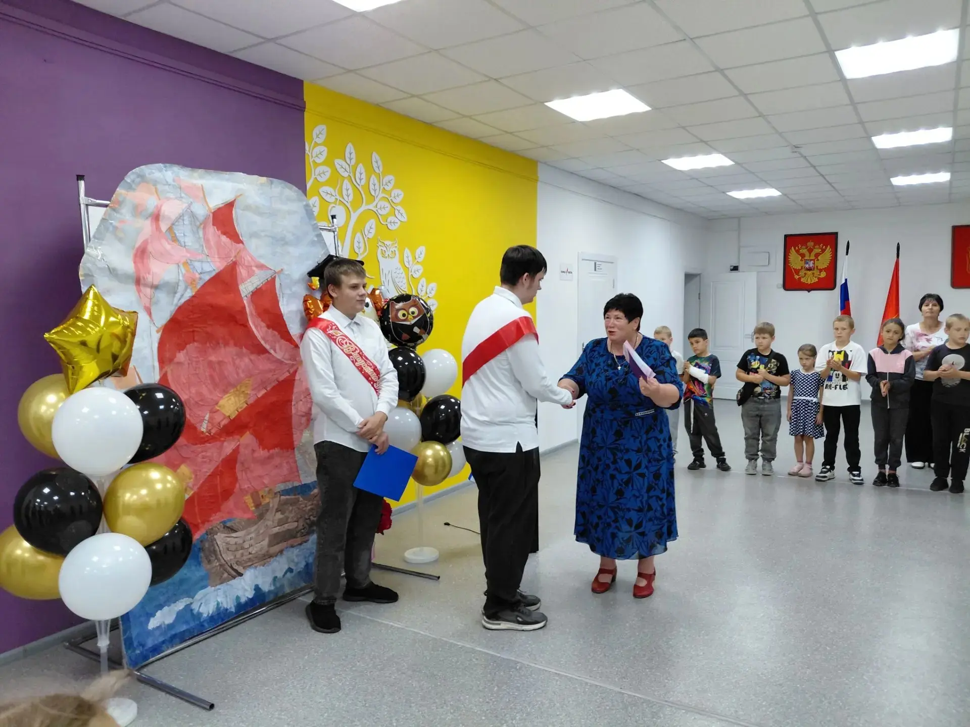 🎓 В М.Горьковском филиале состоялась торжественная церемония вручения аттестатов выпус...