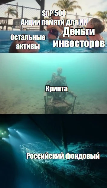 Американский рынок игнорирует все манипуляции господина "хорошая сделка" и ракетит.