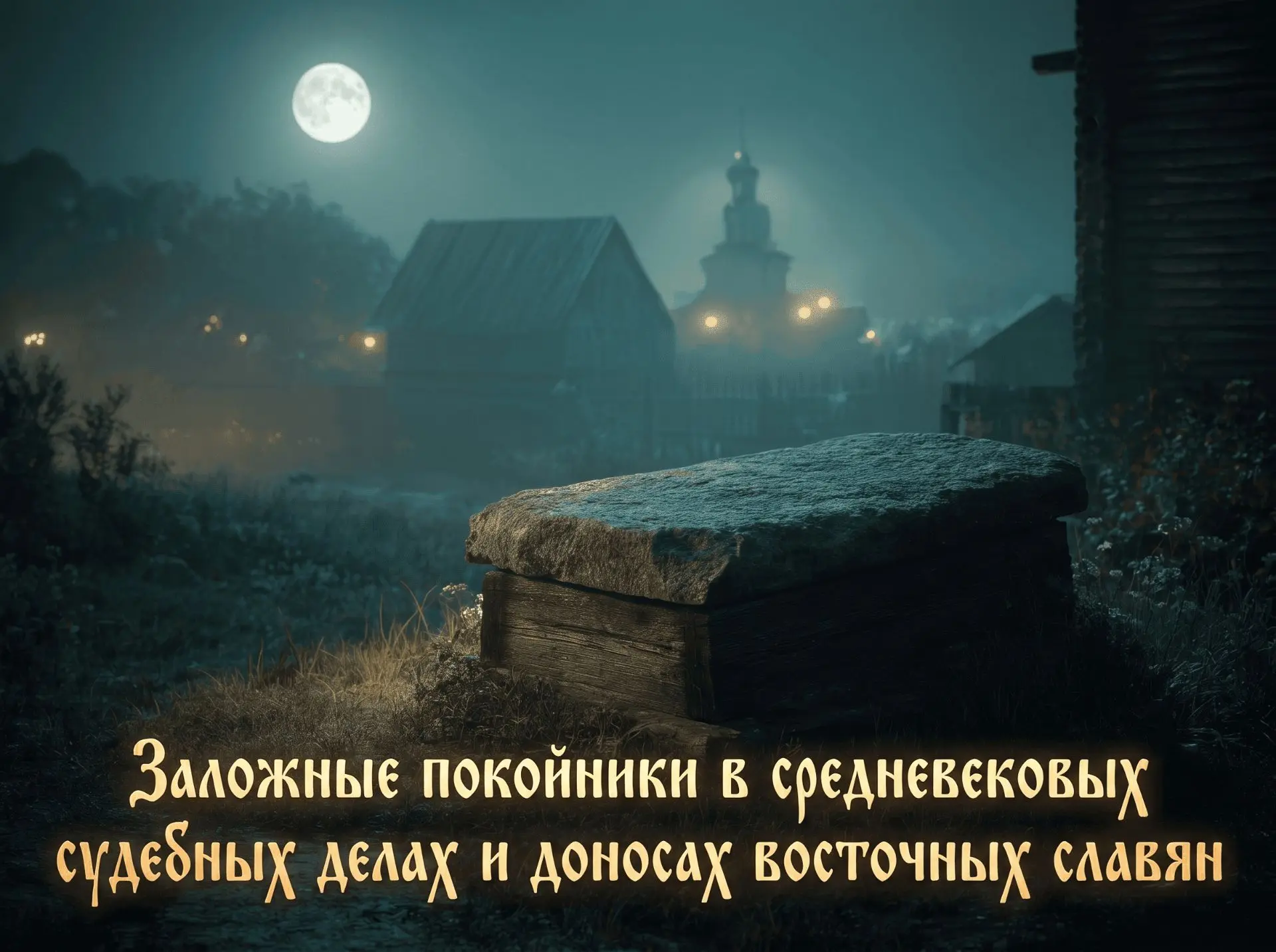 «А он, мертвец, ходит»: Заложные покойники в средневековых судебных делах и доносах вос...