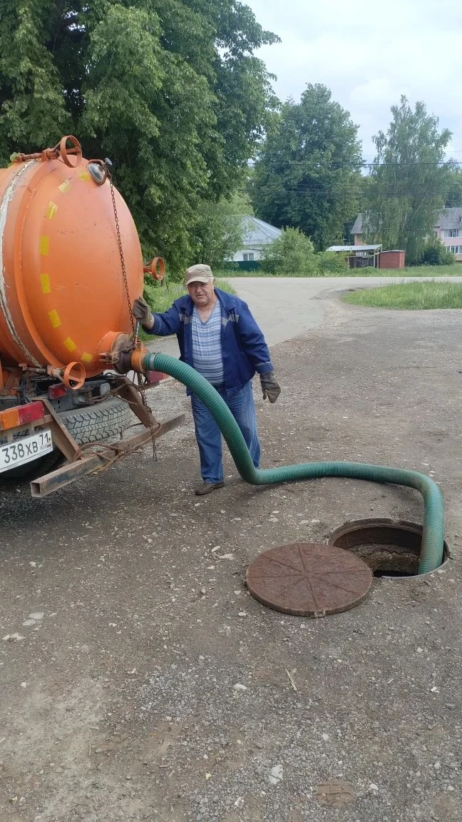 Промывка канализации в п. Дубна