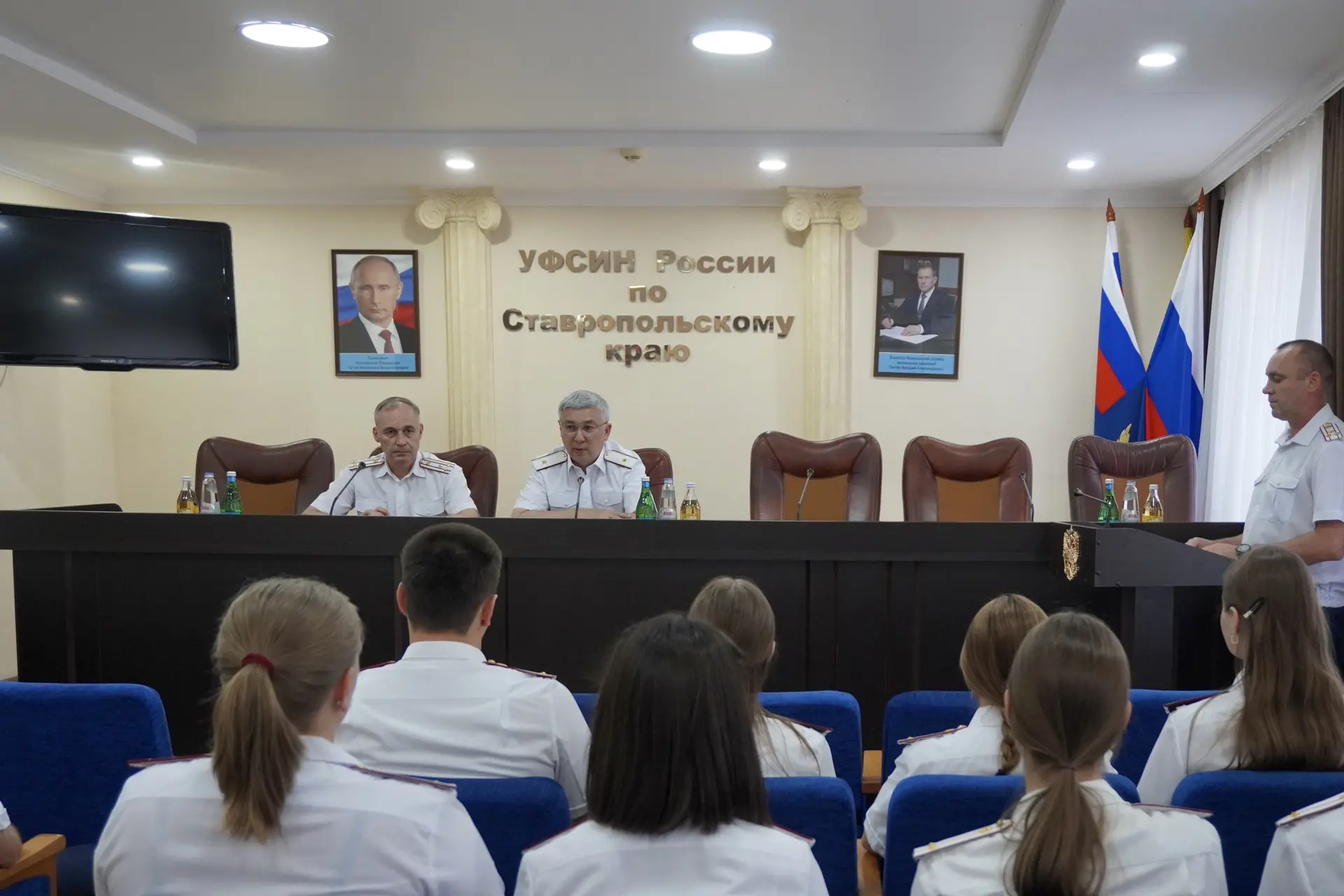 ❗️Старт служебной траектории: начальник УФСИН Ставрополья Анзор Ирисханов провел встреч...