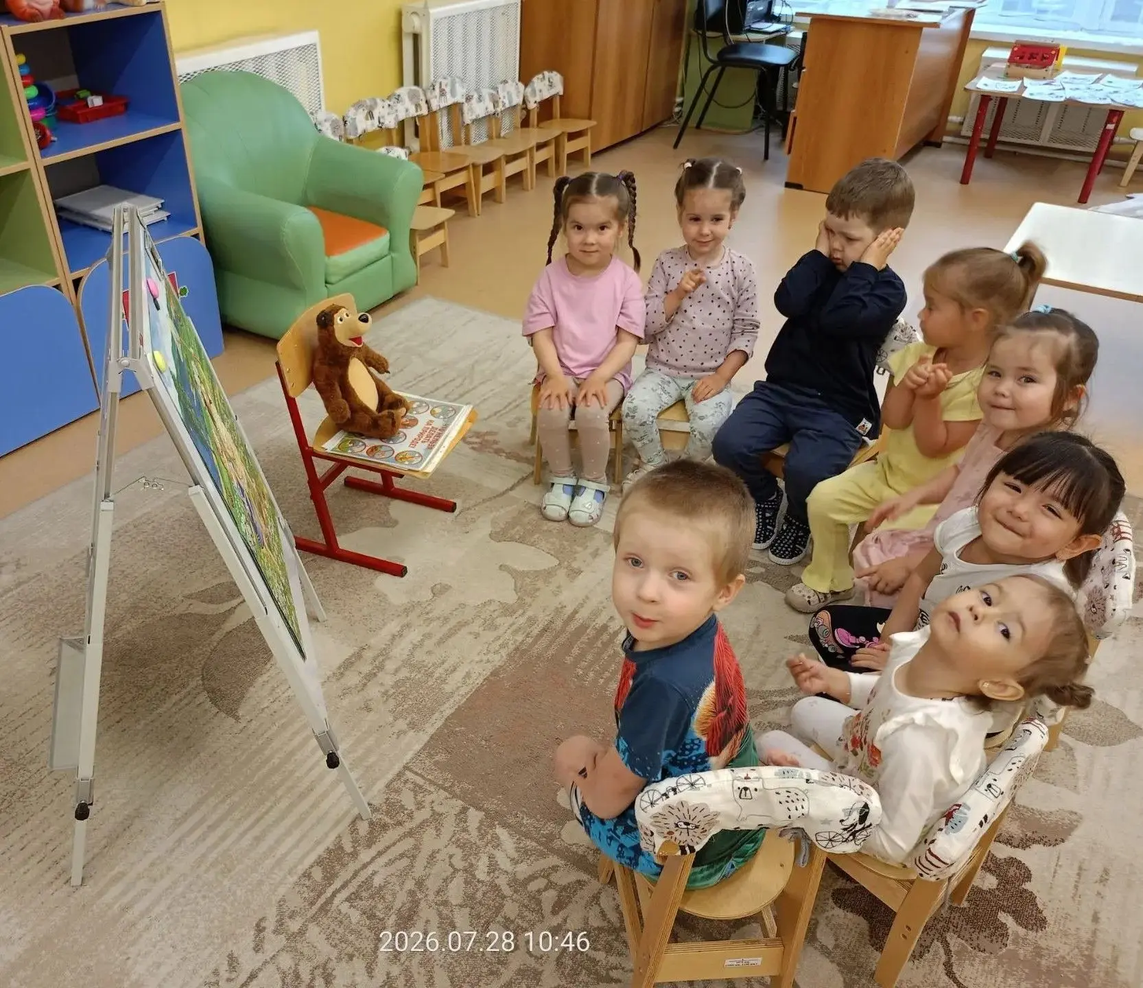 В гостях у природы: как прошел наш тематический день 🌿Сегодня в нашем саду было по-особенному уютно