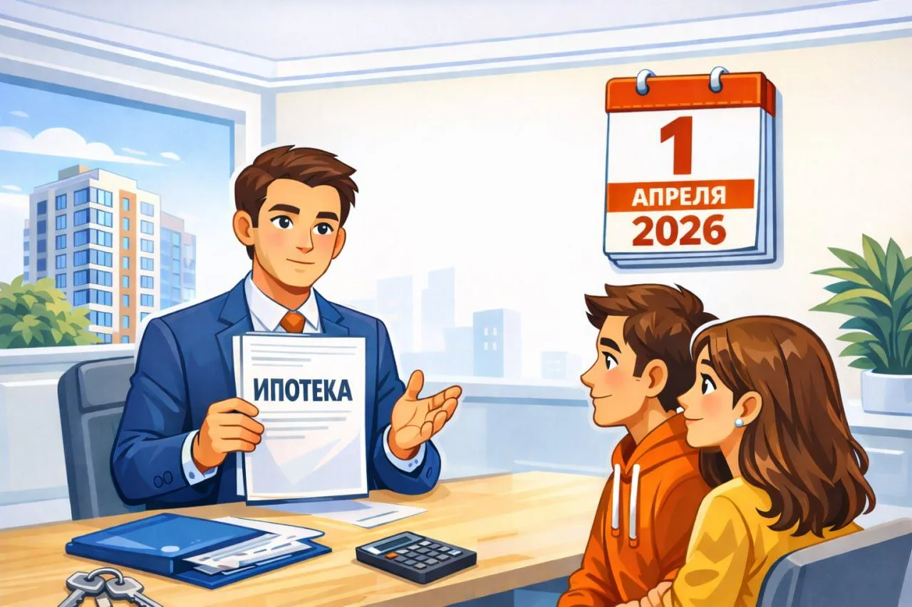 ⚠️ Важные изменения по ипотеке с 1 апреля 2026 года