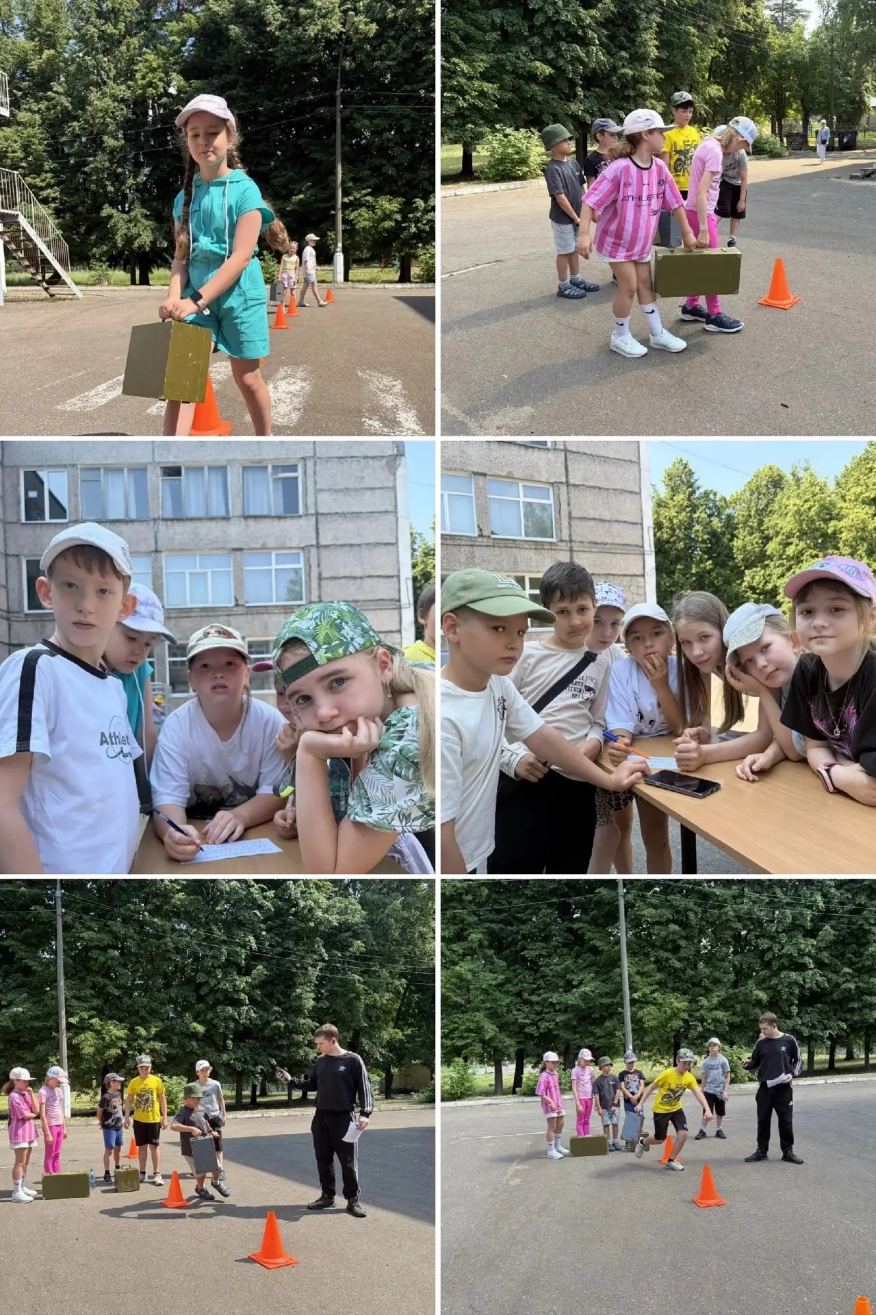 🌟 В нашем школьном лагере прошла военно‑патриотическая игра «Зарница», приуроченная ко...