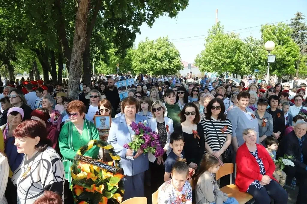 9 мая 2026 года в станице Крыловской прошли различные мероприятия, посвящённые Дню Побе...