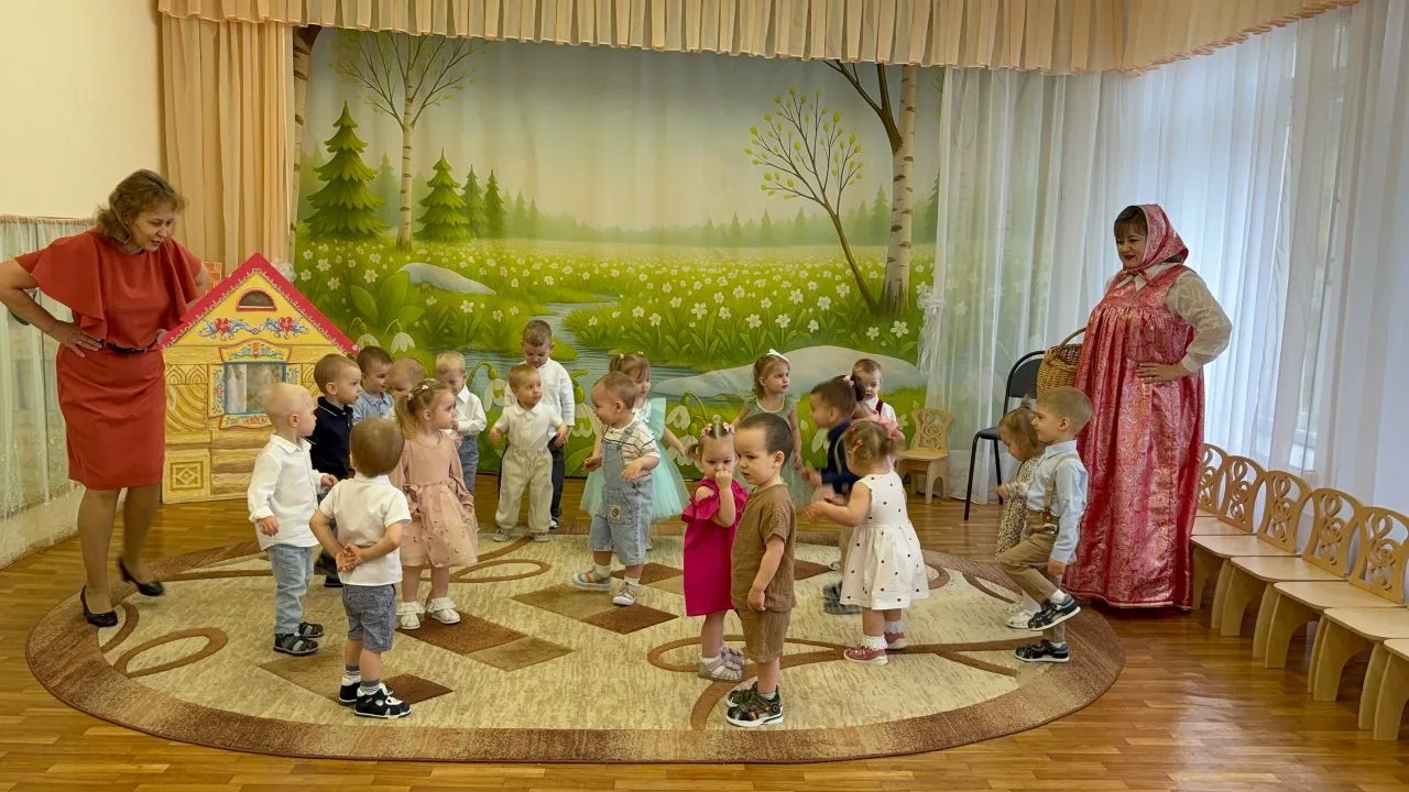 🌼 Весенняя сказка: Матрёшка в гостях у носиков-курносиков 🌼