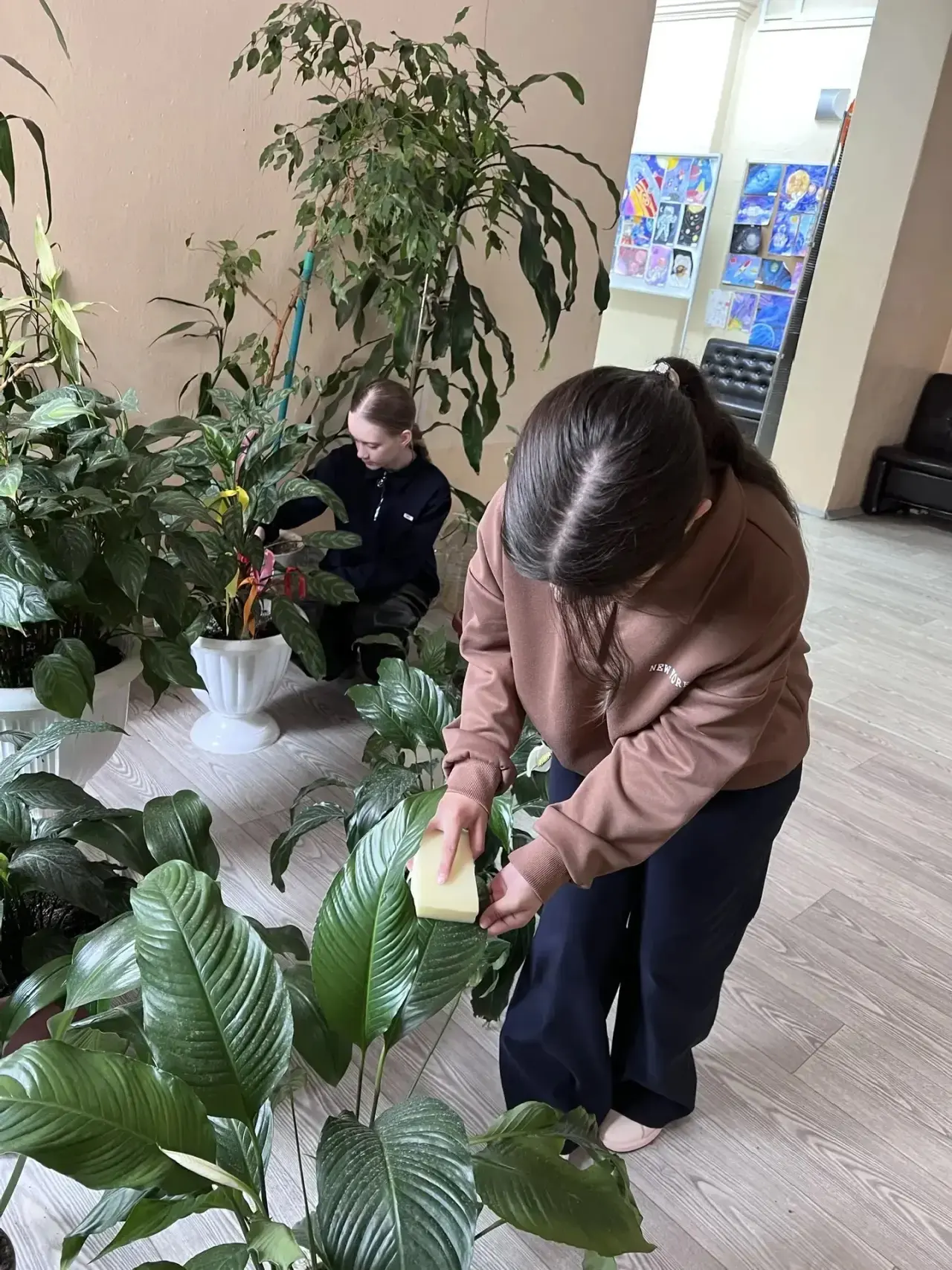 Учащиеся, педагоги и родители приняли участие в майских субботниках . 🌿