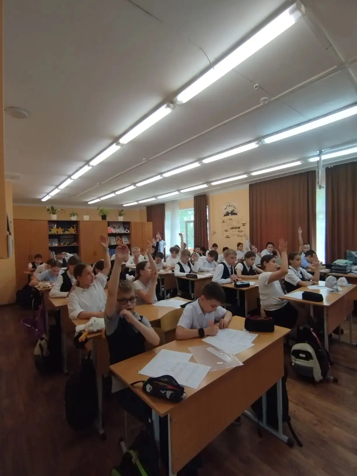 📚необычный урок математики в нашей школе📚 Последние дни учебного года — это особая атмосфера. Когда 