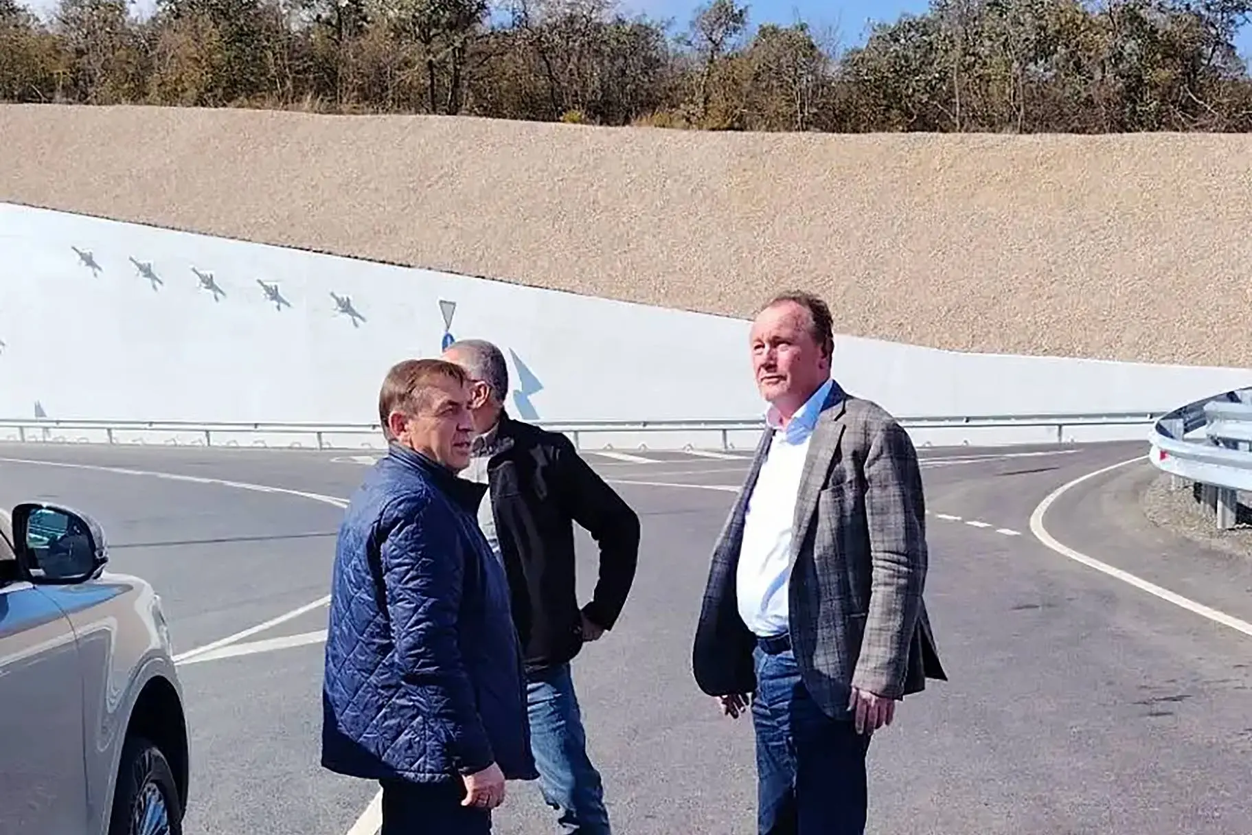 Юрий Гоцанюк: Движение по обходу Алушты планируется открыть в октябре, готовность объек...