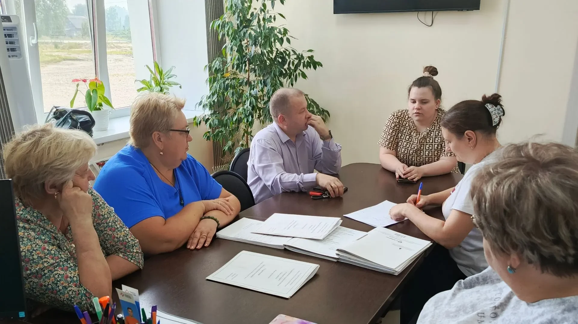 17 августа в Центре социальной поддержки населения Зырянского района   состоялось очере...