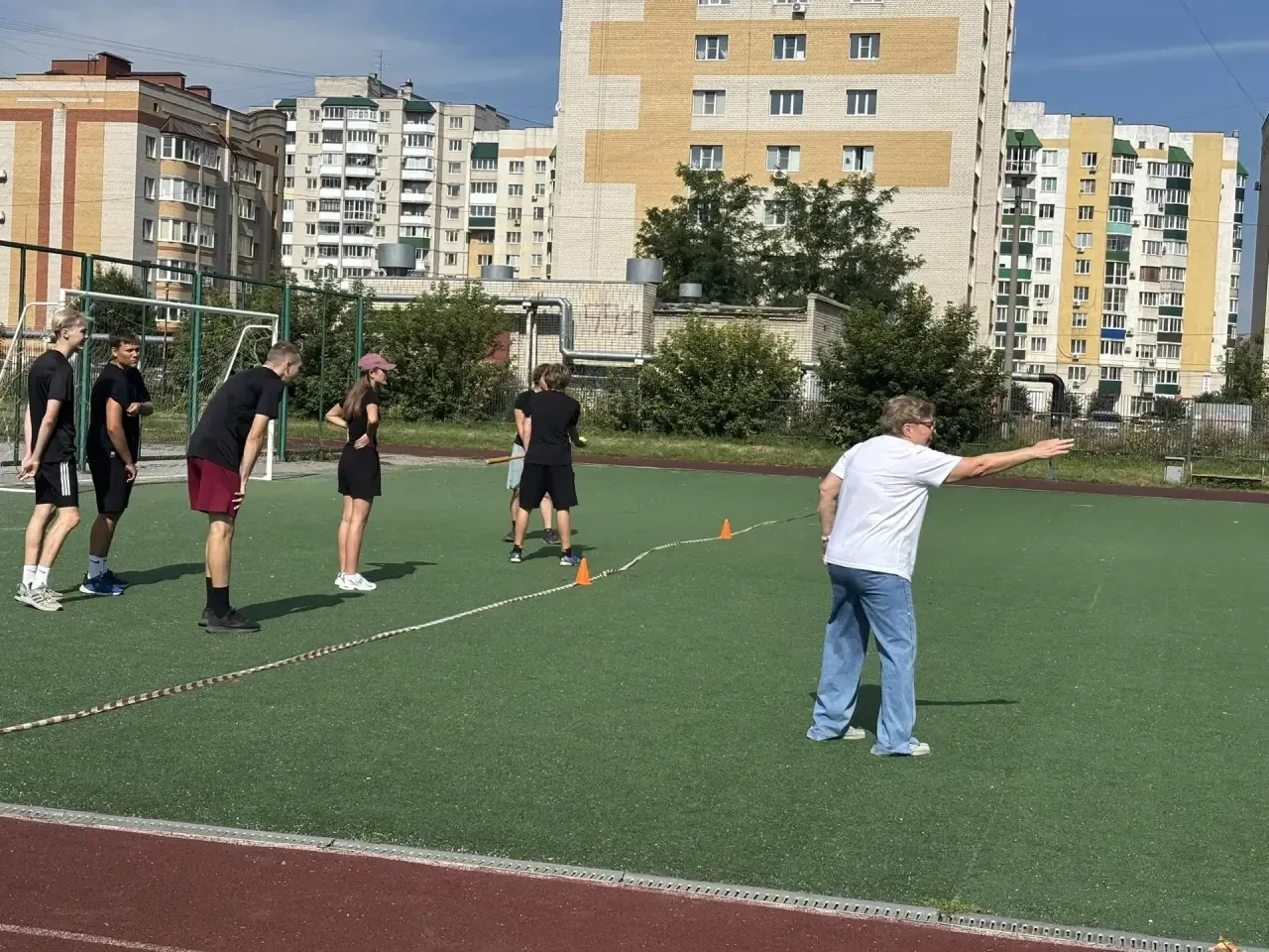 В рамках Всероссийского спортивного марафона «Сила России» на стадионе ул. Чичерина, 30...