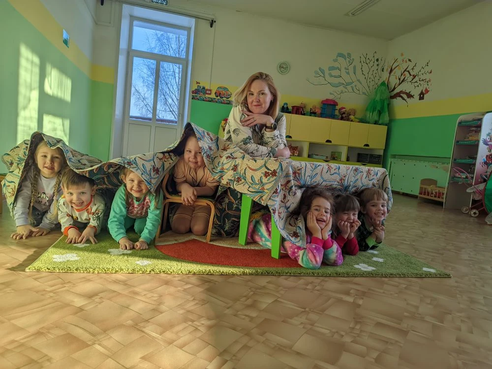 Пижамный день в средней группе.
