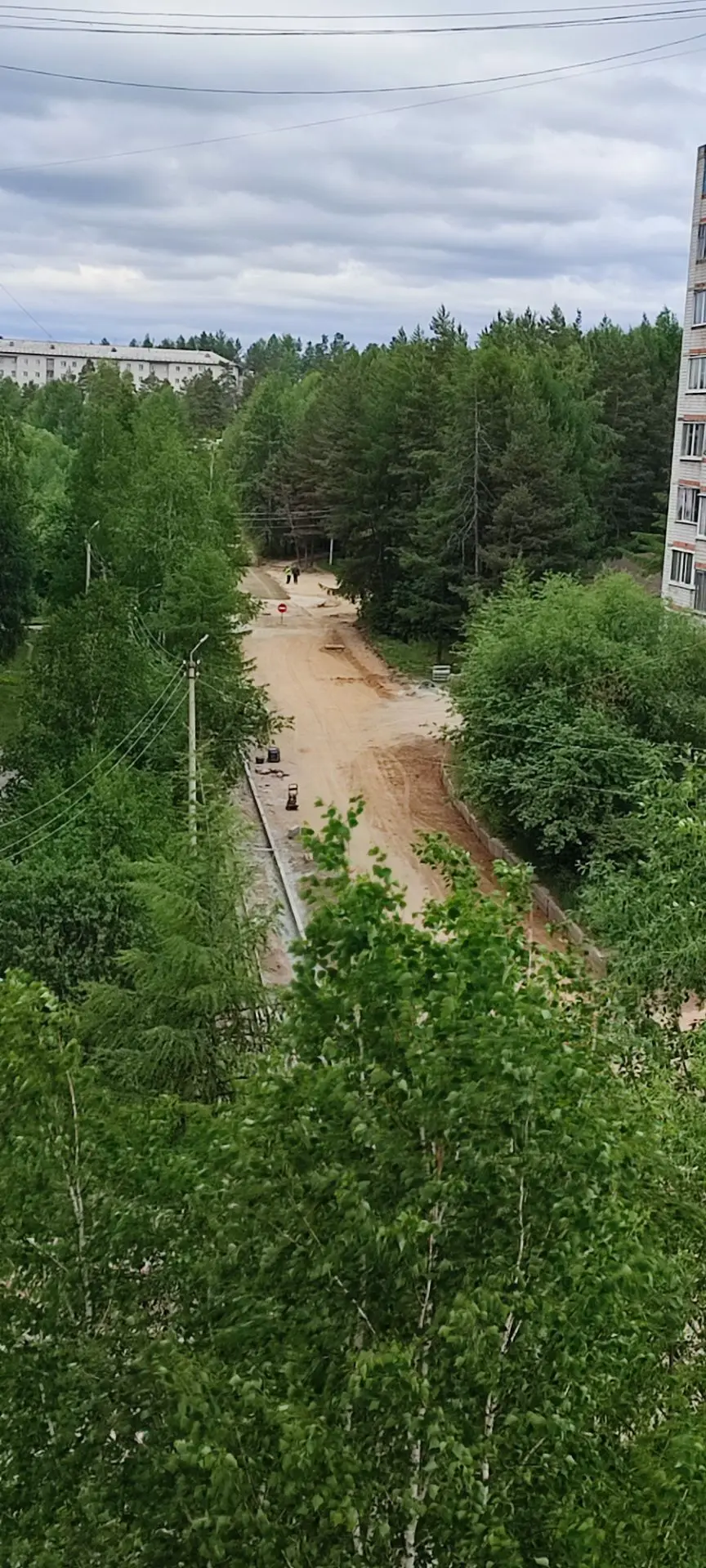 Напротив Школьной, 29 — проезд закрыт